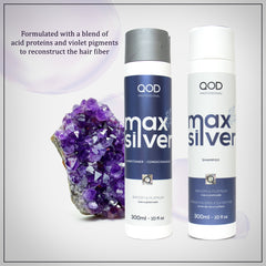 Max Silver Shampoo and Conditioner - QOD Professional