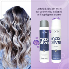 Max Silver Shampoo and Conditioner - QOD Professional