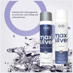 Max Silver Shampoo and Conditioner - QOD Professional