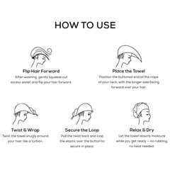 Hair Wrap Towel - QOD Professional - QOD Professional