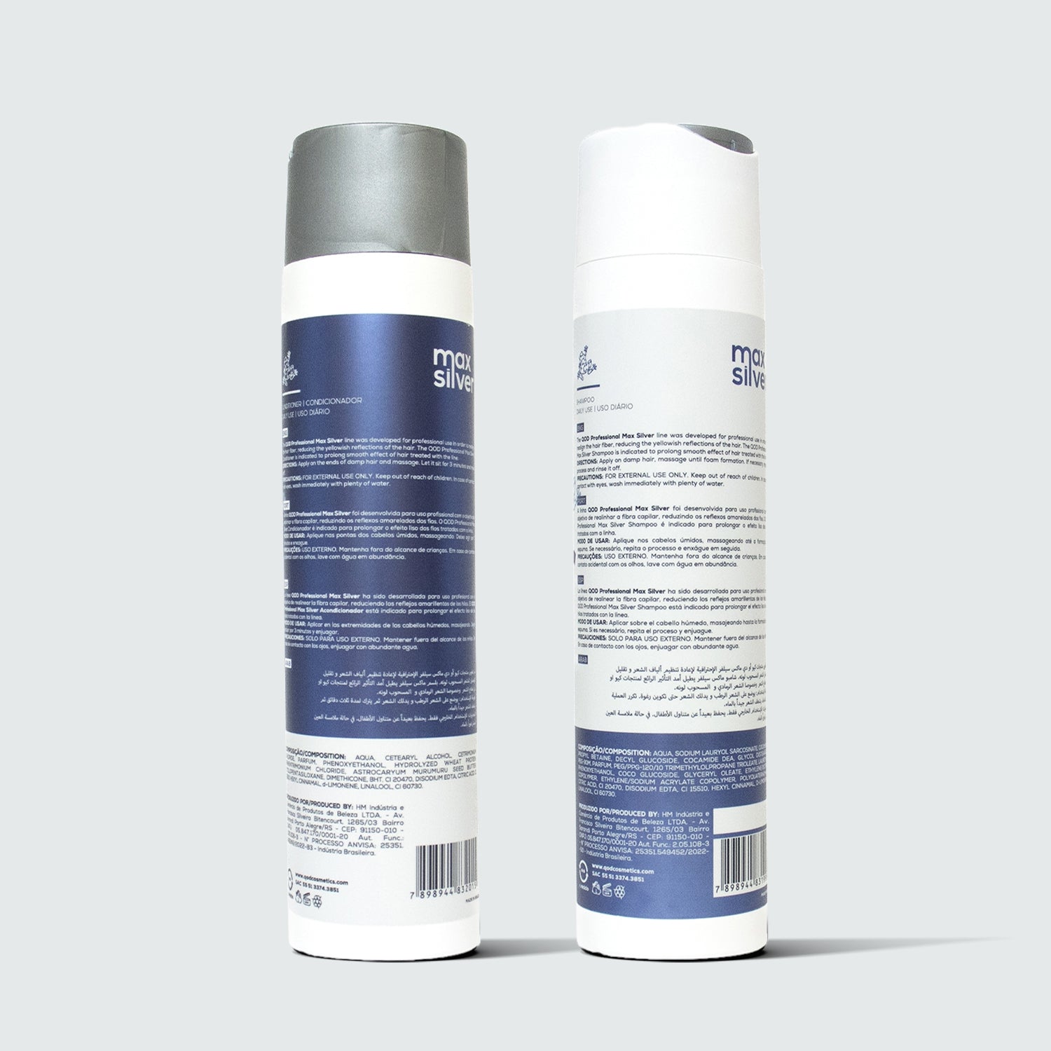 Max Silver Shampoo and Conditioner - QOD Professional