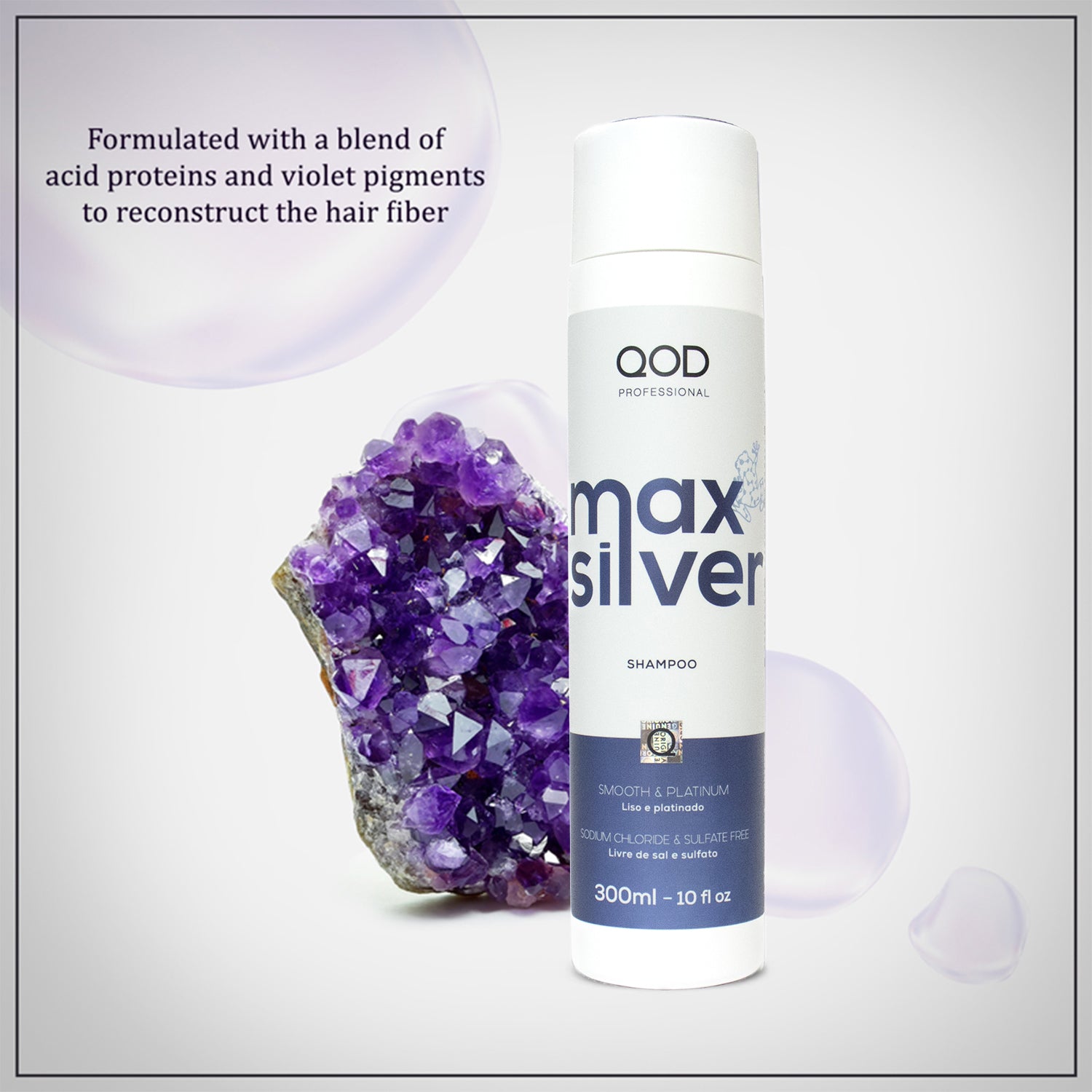 Max Silver Shampoo - QOD Professional